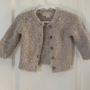 Barefoot dreams baby sweater